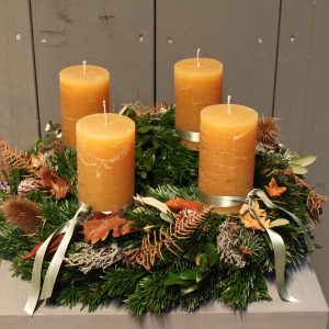 Adventkranz Wald groß