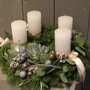 Adventkranz elegant groß